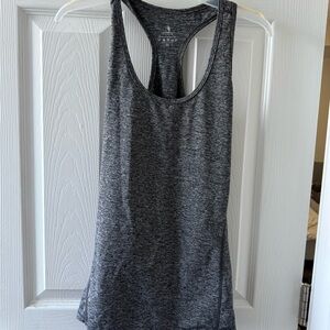 Charcoal Racerback Tank Top for Women